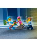 Κατασκευαστής Lego City - Αστυνομική καταδίωξη με φορτηγό παγωτού (60314) - 5t