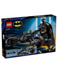 Κατασκευαστής LEGO DC Comics Super Heroes - Φιγούρα κτιρίου Batman και μοτοσυκλέτα (76273) - 2t