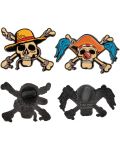 Σετ κονκάρδες Cine Replicas Animation: One Piece - Luffy & Buggy Skulls - 2t