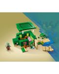 Κατασκευαστής LEGO Minecraft - Το σπίτι της χελώνας στην παραλία (21254) - 6t