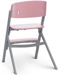 Σετ καρέκλα φαγητού και ξαπλώστρα KinderKraft - Livy και Calmee, ροζ - 5t