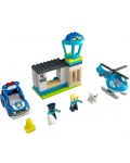 Κατασκευαστής Lego Duplo Town - Αστυνομικό τμήμα και ελικόπτερο (10959) - 3t