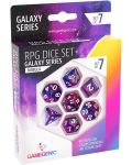 Σετ ζάρια Gamegenic: Galaxy Series - Nebula, 7 τεμάχια - 1t