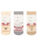 Χριστουγεννιάτικες θερμικές κάλτσες KikkaBoo - Polar Christmas, 1-2 ετών - 2t