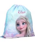 Σετ νηπιαγωγείου Vadobag Frozen II -  Σακίδιο πλάτης και αθλητική τσάντα, Elsa, μπλε και μωβ - 4t