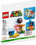 Κατασκευαστής LEGO Super Mario - Fuzzy και η πλατφόρμα μανιταριών (30389) - 1t