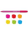 Σετ χρωματιστά στυλό Carioca - Fiorella, 6 χρώματα - 2t