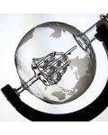 Σετ ουίσκι Mikamax Globe - με 2 ποτήρια - 4t