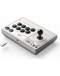 Χειριστήριο  8BitDo - Arcade Stick, για  Xbox One/Series X/PC, λευκό - 3t