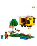 Κατασκευαστής LEGO Minecraft - Το σπίτι των μελισσών (21241) - 3t