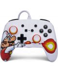 Χειριστήριο PowerA - Enhanced, ενσύρματο, για Nintendo Switch, Fireball Mario - 1t