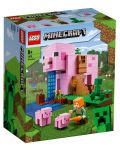 Κατασκευαστής Lego Minecraft - Το Σπίτι των Γουρουνιών (21170) - 1t