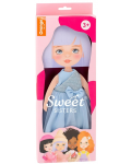 Σετ ρούχων κούκλας Orange Toys Sweet Sisters - Μπλε σατέν φόρεμα - 1t