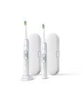 Σετ ηλεκτρική οδοντόβουρτσα Philips Sonicare ProtectiveClean 6100 - HX6877/34, λευκό - 2t