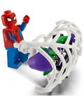 Κατασκευαστής LEGO Marvel Super Heroes - Αγωνιστικό αυτοκίνητο του Spiderman και Venom the Green Goblin(76279) - 5t