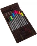 Σετ μαρκαδόροι Online - 11 χρώματα, σε κουτί από μπαμπού - 6t