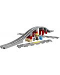 Κατασκευαστής Lego Duplo - Γέφυρα και ράγες για τρένο (10872) - 3t