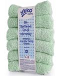 Σετ βαμβακερές πετσέτες  Xkko - Mint, 21 х 21 cm,6 τεμάχια - 1t