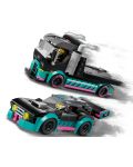 Κατασκευαστής LEGO City - Αγωνιστικό αυτοκίνητο και φορτηγό μεταφοράς αυτοκινήτων(60406) - 4t