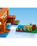 Κατασκευαστής LEGO Minecraft - Το σπίτι του βατράχου (21256) - 6t