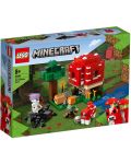 Κατασκευαστής Lego Minecraft -  Το σπίτι των μανιταριών (21179) - 1t