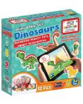 Σετ παιχνίδια που μιλάνε Jagu -Δεινόσαυροι,12 τεμάχια  - 1t