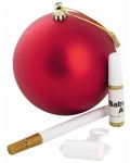 Χριστουγεννιάτικη μπάλα για  στάμπα μωρού Baby Art, κόκκινο - 3t