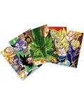 Σετ καρτ ποστάλ ABYstyle Animation: Dragon Ball Z - Set 1, 5 τεμάχια  - 1t
