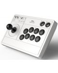 Χειριστήριο  8BitDo - Arcade Stick, για  Xbox One/Series X/PC, λευκό - 5t