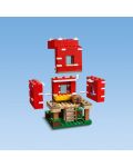 Κατασκευαστής Lego Minecraft -  Το σπίτι των μανιταριών (21179) - 5t