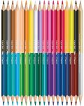 Σετ χρωματιστά μολύβια Maped Color Peps - Duo, 18 τεμάχια, 36 χρώματα - 2t