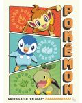 Σετ μίνι Αφίσες GB Eye Games: Pokemon - Starters - 7t