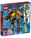Κατασκευαστής LEGO Ninjago - Τα ρομπότ του Lloyd και του Arin  (71794) - 7t