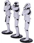 Σετ ειδώλων Nemesis Now Star Wars: Original Stormtrooper - Three Wise Stormtroopers, 14 εκ - 4t