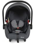 Καλάθι αυτοκινήτου Moni - Trio, I-Size, 40-87 cm, γκρί - 3t