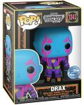 Σετ Funko POP! Collector's Box: Marvel - Guardians of the Galaxy - Drax (Blacklight) (Special Edition) - 4t