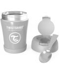 Δοχείο τροφίμων Twistshake -Γκρι, ανοξείδωτο, 420 ml - 1t