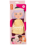 Σετ ρούχων κούκλας Orange Toys Sweet Sisters - Κίτρινο φόρεμα - 1t