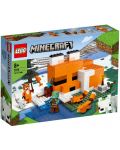 Κατασκευαστής Lego Minecraft - Η καλύβα των αλεπούδων (21178) - 1t