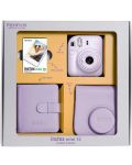 Σετ Fujifilm - instax mini 12 Bundle Box, Lilac Purple - 1t