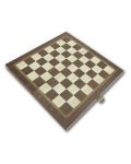 Σετ σκάκι και τάβλι Manopoulos -Χρώμα Wenge, 38 x 19 εκ - 3t