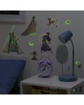 Σετ αυτοκόλλητα Paladone Disney: Wish - Characters (Glow in the Dark) - 3t