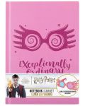 Σετ σημειωματάριο και διαχωριστικό βιβλίων CineReplicas Movies: Harry Potter - Luna Lovegood - 5t