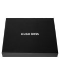 Σετ στυλό και ντοσιέ συνεδρίου Hugo Boss Craft - Μαύρο - 3t