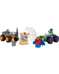 Κατασκευαστής Lego Marvel - Spidey Amazing Friends, Χαλκ εναντίον Ρινόκερου (10782) - 3t