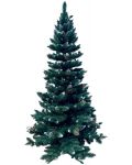 Χριστουγεννιάτικο δέντρο  Alpina - Χιονισμένο πεύκο με κουκουνάρια, 120 cm, Ф 55 cm, πράσινο - 1t