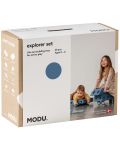 Σετ παιχνιδιού Modu - Explorer set, Deep Blue + Sky Blue - 2t