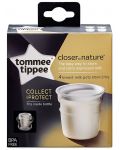 Σετ δοχείων για μητρικό γάλα Tommee Tippee - Closer to Nature, 60 ml, 4 τεμάχια - 1t