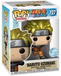 Σετ Funko POP! Collector's Box: Animation - Naruto Shippuden - Naruto Uzumaki Running (Metallic) (Special Edition) - 4t