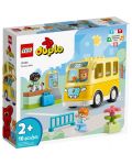 Κατασκευαστής LEGO Duplo - Στο λεωφορείο (10988) - 1t